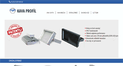 Desktop Screenshot of kavaprofil.com